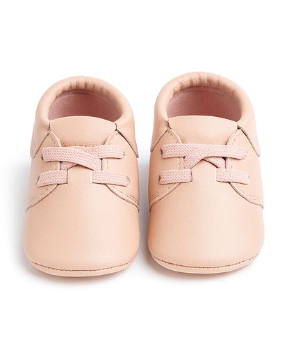 Baby Doe Pastel Pink Anti-Skid Slip On Shoes-For Infants