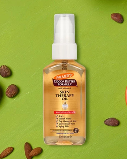Palmer's Skin Therapy Oil Rosehip-For Body & Face Care-Cocoa Butter Formula with Vitamin E-Pregnancy Safe