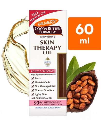 Palmer's Skin Therapy Oil Rosehip-For Body & Face Care-Cocoa Butter Formula with Vitamin E-Pregnancy Safe
