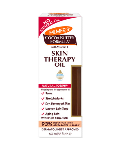 Palmer's Skin Therapy Oil Rosehip-For Body & Face Care-Cocoa Butter Formula with Vitamin E-Pregnancy Safe