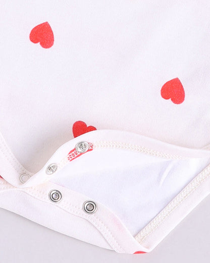Cot & Candy Baby White Bodysuit-Tiny Love-Organic Cotton-For Infants