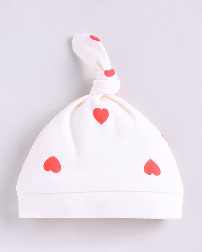 Cot & Candy Baby White Cap-Tiny Love-Organic Cotton-For Infants