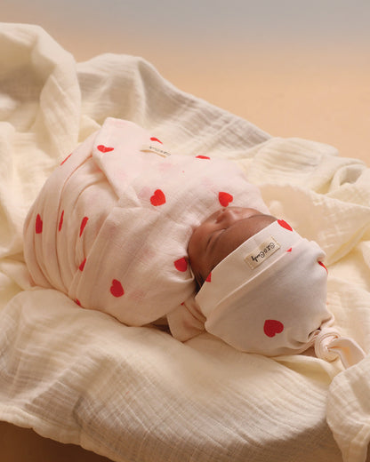 Cot & Candy Baby White Cap-Tiny Love-Organic Cotton-For Infants