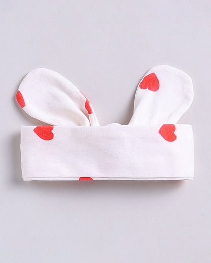Cot & Candy Baby White Headband-Tiny Love-Organic Cotton-For Infants