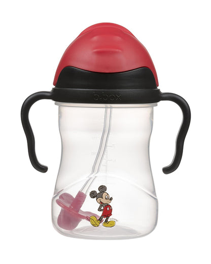 b.box Disney Weighted Straw Sippy Cup-Mickey Mouse-240 ml-6M+