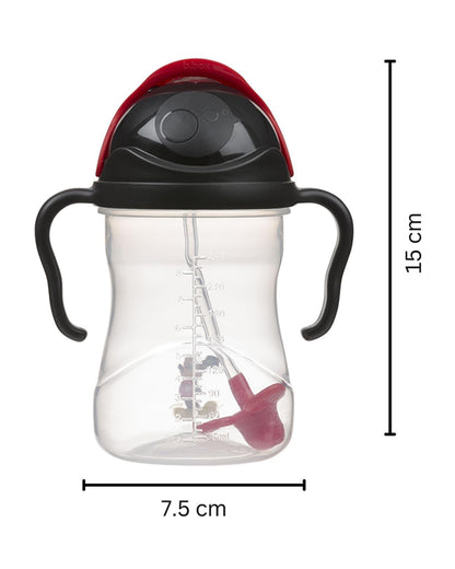 b.box Disney Weighted Straw Sippy Cup-Mickey Mouse-240 ml-6M+