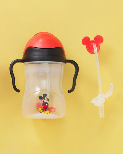 b.box Disney Weighted Straw Sippy Cup-Mickey Mouse-240 ml-6M+
