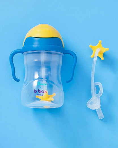 b.box Disney Weighted Straw Sippy Cup-Woody-240 ml-6M+