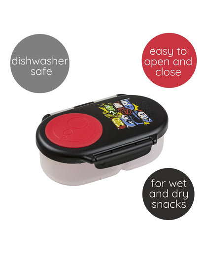 b.box Leakproof Snackbox-Flexi Fruit Holder-Avengers-350 ml-36M+