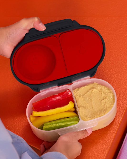 b.box Leakproof Snackbox-Flexi Fruit Holder-Avengers-350 ml-36M+