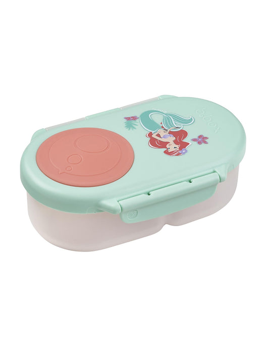 b.box Leakproof Snackbox-Flexi Fruit Holder-The Little Mermaid-350 ml-36M+