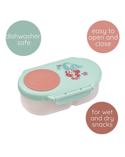 b.box Leakproof Snackbox-Flexi Fruit Holder-The Little Mermaid-350 ml-36M+