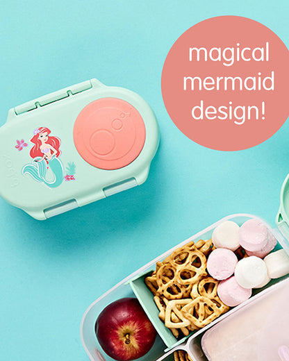 b.box Leakproof Snackbox-Flexi Fruit Holder-The Little Mermaid-350 ml-36M+