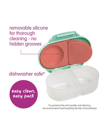 b.box Leakproof Snackbox-Flexi Fruit Holder-The Little Mermaid-350 ml-36M+