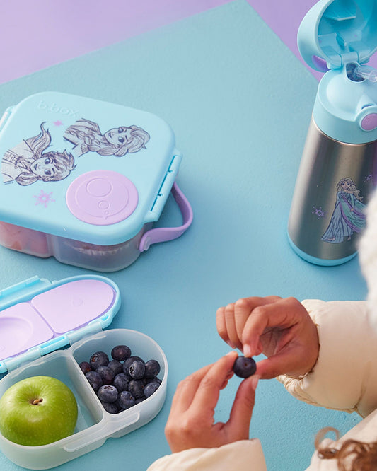 b.box Leakproof Snackbox-Flexi Fruit Holder-Frozen-350 ml-36M+