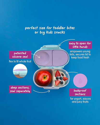 b.box Leakproof Snackbox-Flexi Fruit Holder-Frozen-350 ml-36M+
