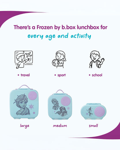 b.box Leakproof Snackbox-Flexi Fruit Holder-Frozen-350 ml-36M+