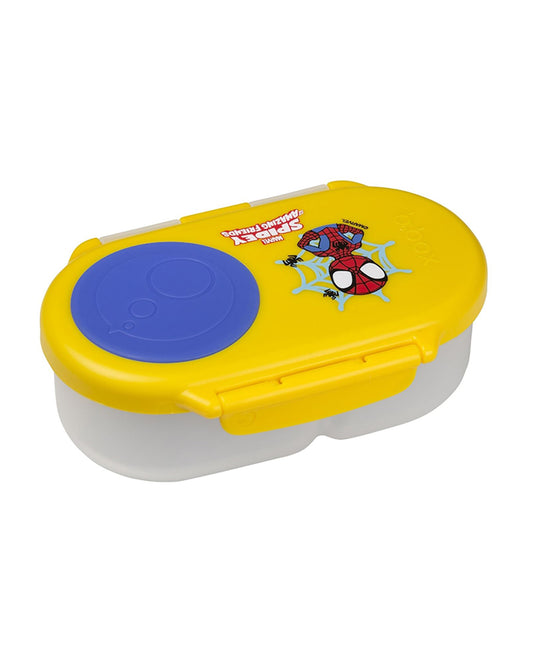 b.box Leakproof Snackbox-Flexi Fruit Holder-Spidey-350 ml-36M+