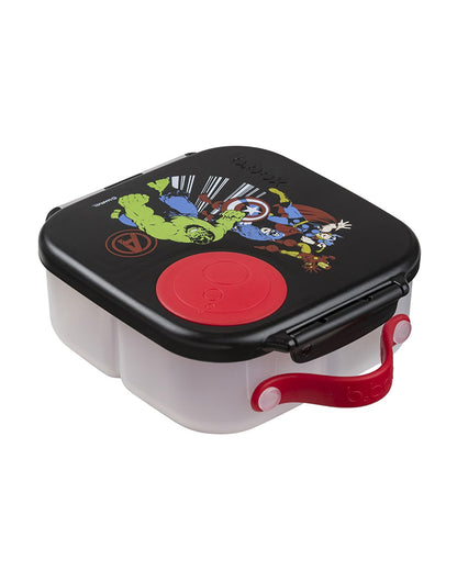 b.box School Essentials Kit-Mini Lunch Box(1000ml)-Tritan Straw Sipper(650ml)-Avengers-3Y+