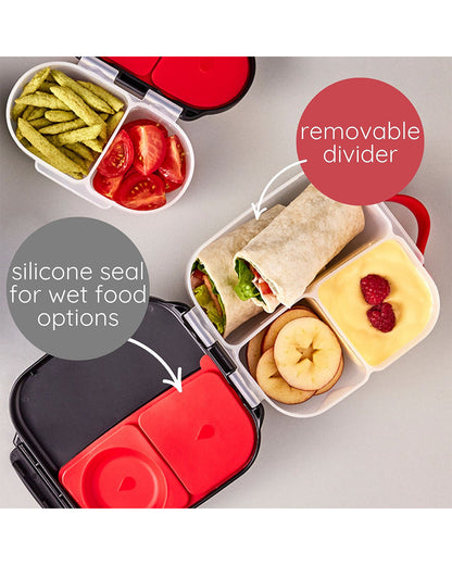 b.box School Essentials Kit-Mini Lunch Box(1000ml)-Tritan Straw Sipper(650ml)-Avengers-3Y+