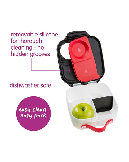 b.box Avengers Mini Lunchbox-Flexi Fruit Holder-Adjustable Divider-1000ml-36M+