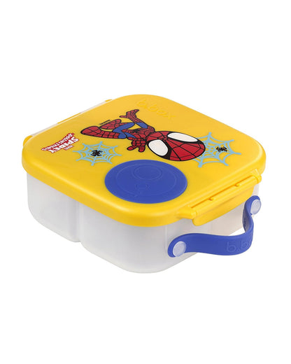 b.box School Essentials Kit-Mini Lunch Box(1000ml)-Tritan Straw Sipper(650ml)-Spidey-3Y+