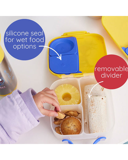 b.box School Essentials Kit-Mini Lunch Box(1000ml)-Tritan Straw Sipper(650ml)-Spidey-3Y+
