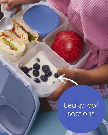 b.box School Essentials Kit-Mini Lunch Box(1000ml)-Tritan Straw Sipper(650ml)-Spidey-3Y+