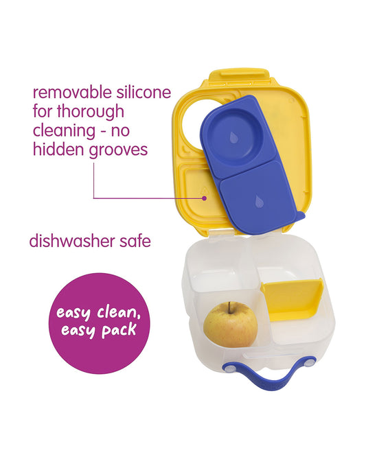 b.box Spidey Mini Lunchbox-Flexi Fruit Holder-Adjustable Divider-1000ml-36M+