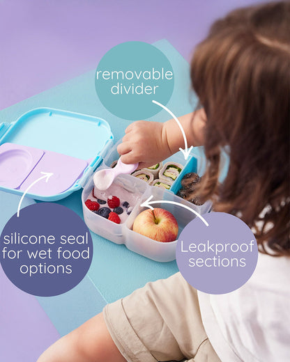 b.box School Essentials Kit-Mini Lunch Box(1000ml)-Tritan Straw Sipper(650ml)-Disney Frozen-3Y+