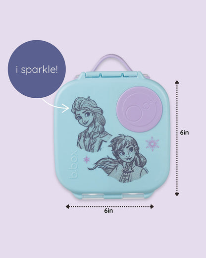 b.box School Essentials Kit-Mini Lunch Box(1000ml)-Tritan Straw Sipper(650ml)-Disney Frozen-3Y+