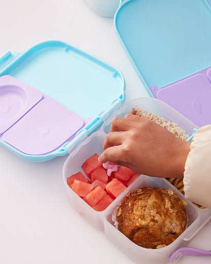 b.box School Essentials Kit-Mini Lunch Box(1000ml)-Tritan Straw Sipper(650ml)-Disney Frozen-3Y+