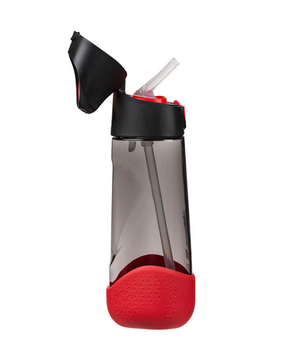 b.box Tritan Straw Sipper Bottle-Avengers-600 ml-36M+