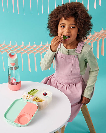 b.box Tritan Straw Sipper Bottle-The Little Mermaid-600 ml-36M+