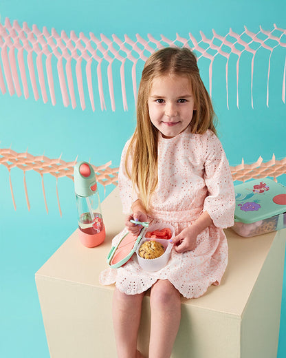 b.box Tritan Straw Sipper Bottle-The Little Mermaid-600 ml-36M+