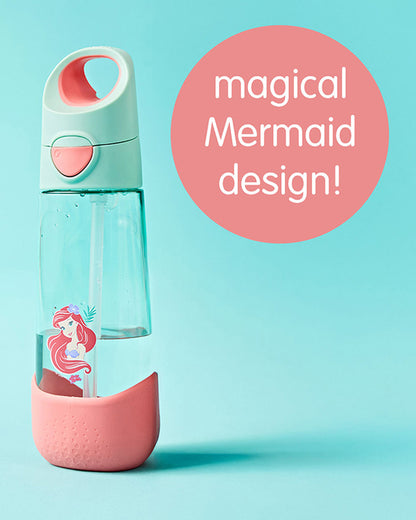 b.box Tritan Straw Sipper Bottle-The Little Mermaid-600 ml-36M+