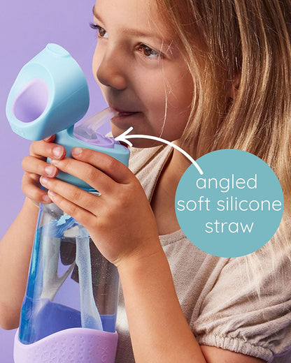 b.box Tritan Straw Sipper Bottle-Frozen-600 ml-36M+