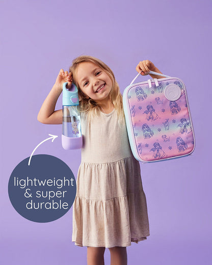 b.box School Essentials Kit-Mini Lunch Box(1000ml)-Tritan Straw Sipper(650ml)-Disney Frozen-3Y+