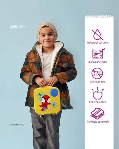 b.box Leakproof Lunchbox-Flexi Fruit Holder-Spidey-2 L-36M+