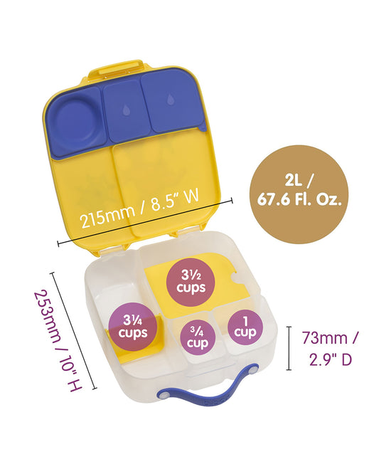 b.box Leakproof Lunchbox-Flexi Fruit Holder-Spidey-2 L-36M+