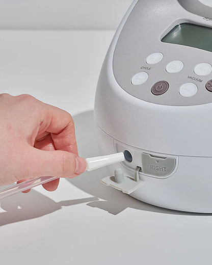 Spectra S1 Pro Double Electric Breast Pump-With Hospital Grade Adjustable Suction-Massage & Expression Modes-With Backflow Protection-Low Noise & Nightlight-Rechargeable Battery-30 Min Auto Power Off