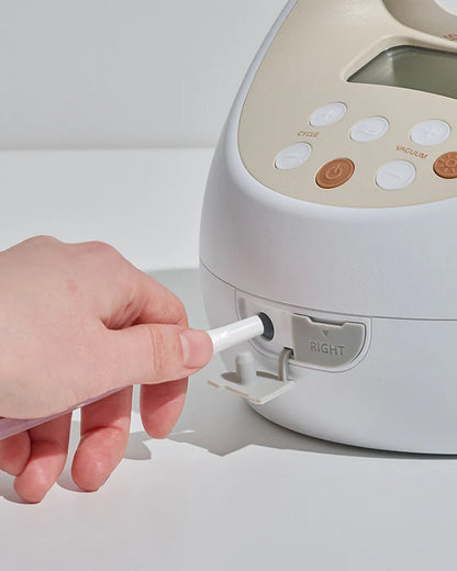 Spectra S2 Pro Double Electric Breast Pump-With Hospital Grade Adjustable Suction-Massage & Expression Modes-With Backflow Protection-Low Noise & Nightlight-30 Min Auto Power Off