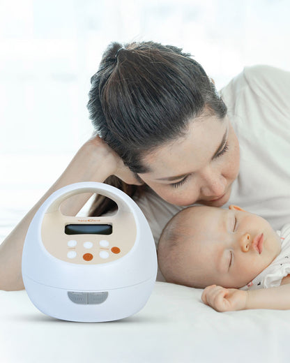 Spectra S2 Pro Double Electric Breast Pump-With Hospital Grade Adjustable Suction-Massage & Expression Modes-With Backflow Protection-Low Noise & Nightlight-30 Min Auto Power Off