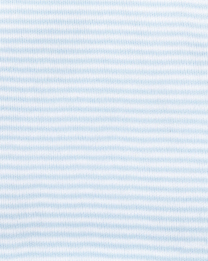 BeeLittle Blue Dino Velcro Nappy-Organic Cotton-Washable & Reusable-0 to 3M-Pack of 3