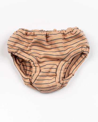 BeeLittle Multicolor Briefs-Hippo Bird-Organic Cotton-Pack of 3-For Infants