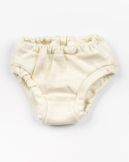 BeeLittle Multicolor Briefs-Hippo Bird-Organic Cotton-Pack of 3-For Infants