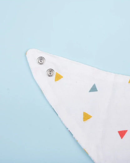 BeeLittle Cars-Reversible Bandana Bib-Snap Button-0M+