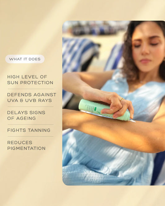 Orimii No-Retional Facial Serum (30ml), Overnight Reset Facial Mask (100ml) & SPF 50+ Mineral Sunscreen (50ml)-Pregnancy & Breastfeeding Safe