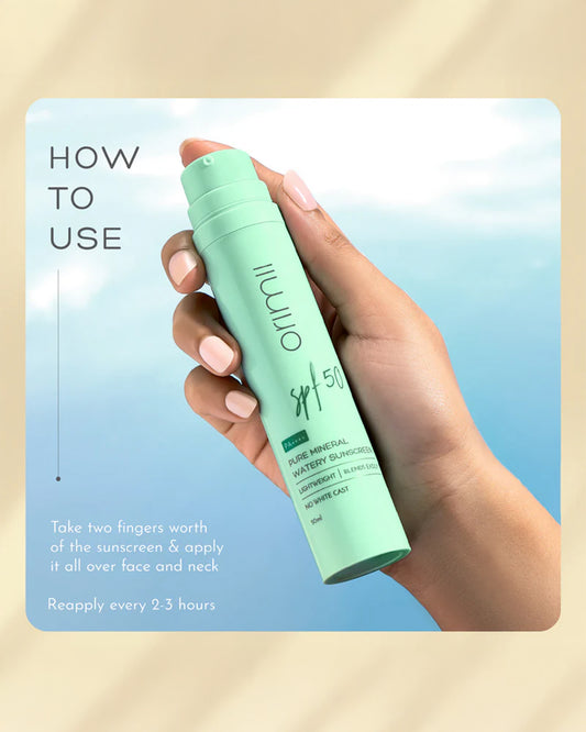 Orimii No-Retional Facial Serum (30ml), Overnight Reset Facial Mask (100ml) & SPF 50+ Mineral Sunscreen (50ml)-Pregnancy & Breastfeeding Safe