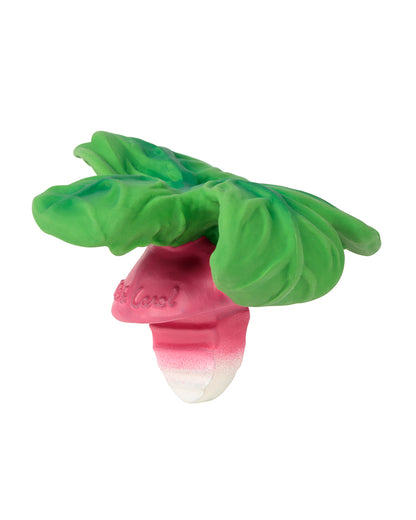 Oli & Carol Ramonita The Radish-Natural Rubber Teether-Easy Grip-0M+